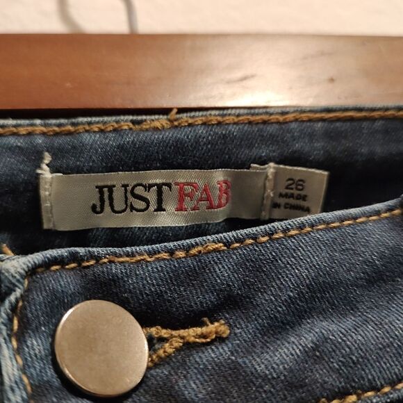 Stretch jeans by Just Fab. Size 26 - Picture 3 of 3